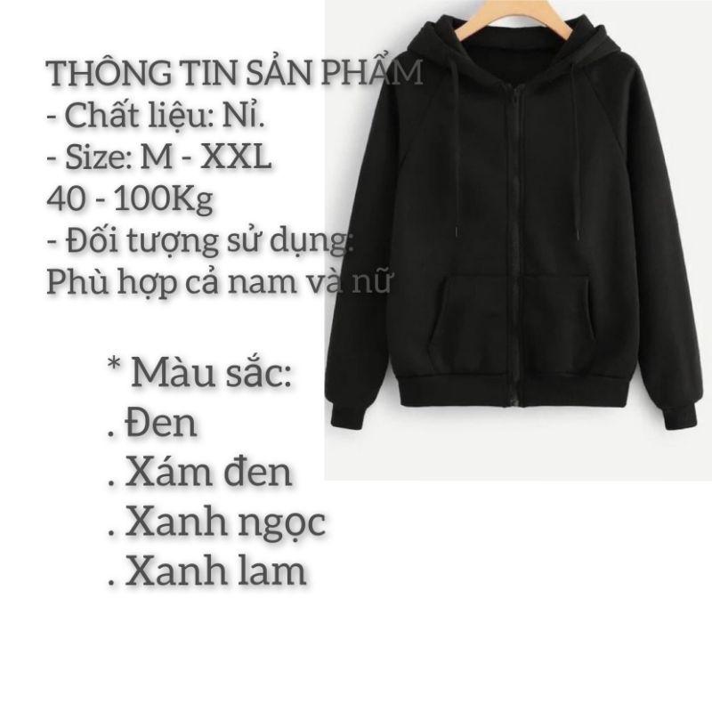 Áo khoác ulzzang bigsize nam nữ 40-100kg