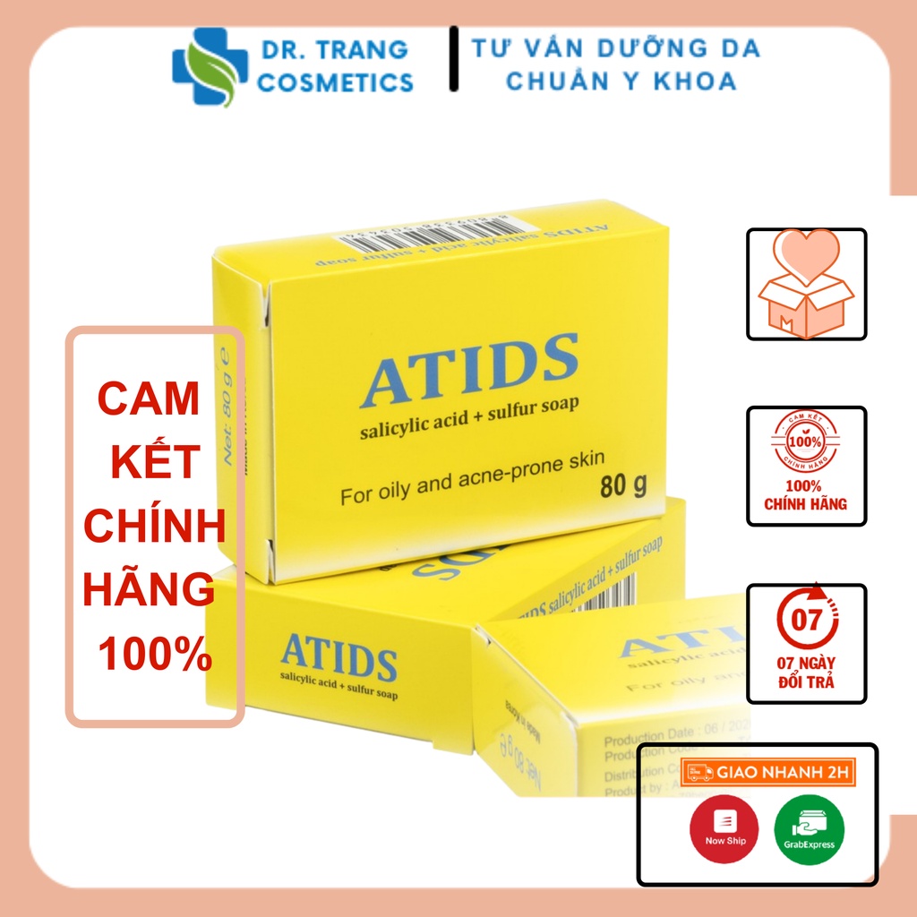 Xà phòng giảm mụn lưng ATIDS  DR TRANG COSMETICS