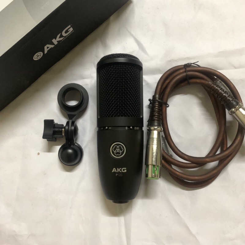 AKG P120 Micro Vocal Condenser Thu Âm Phòng Studio, Mic Biểu Diễn Microphone Cardioid