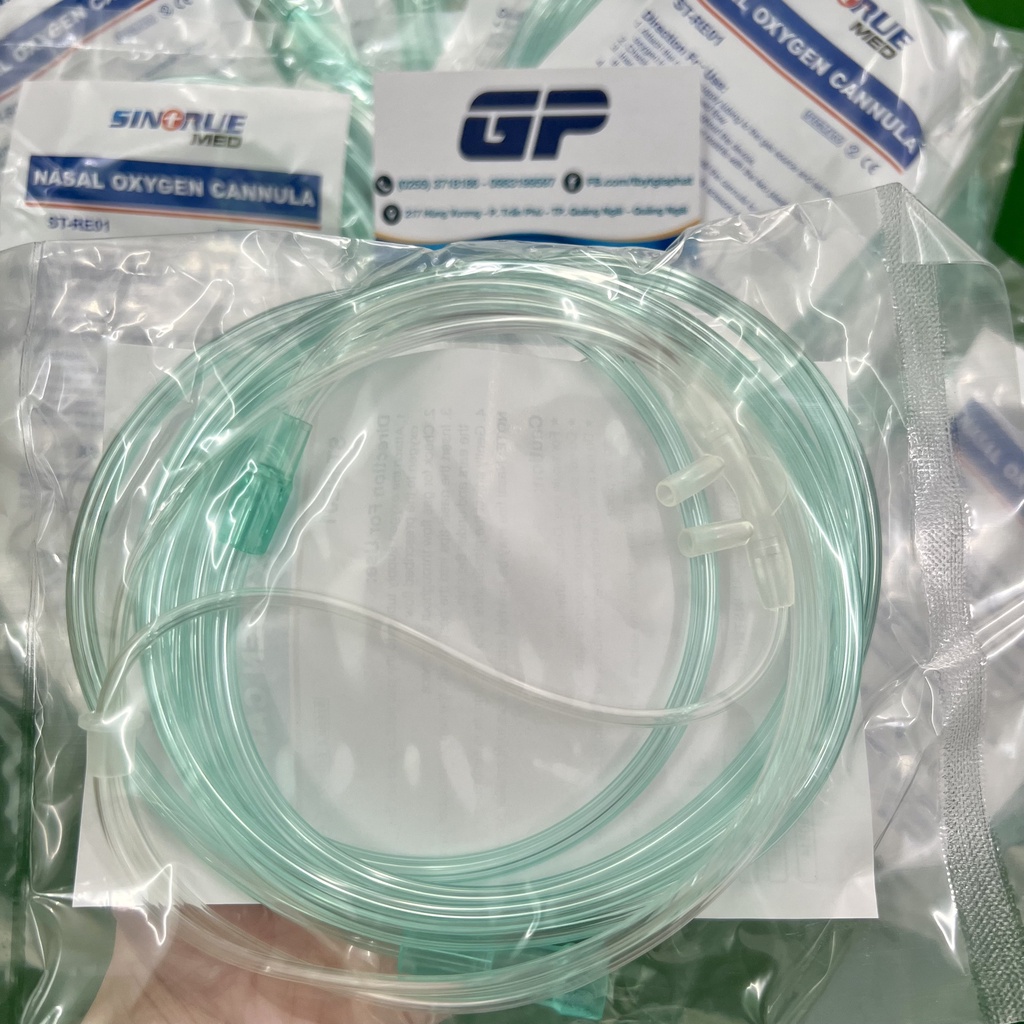 DÂY THỞ OXY 2 NHÁNH GỌNG KÍNH NGƯỜI LỚN ĐÃ TIỆT TRÙNG