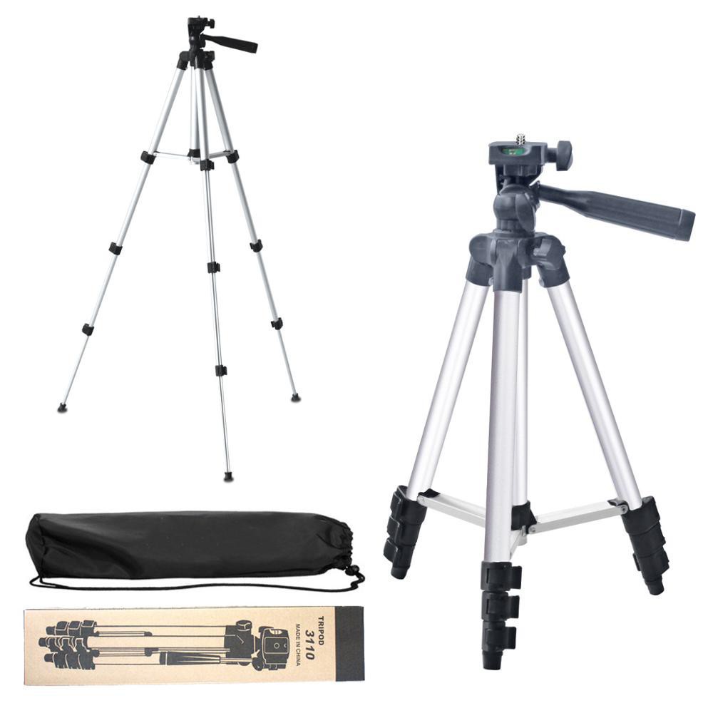 Giá đỡ điện thoại Tripod 3 chân chụp ảnh, livestream Tương thích nhiều dòng máy, có kẹp điện thoại kèm | BigBuy360 - bigbuy360.vn