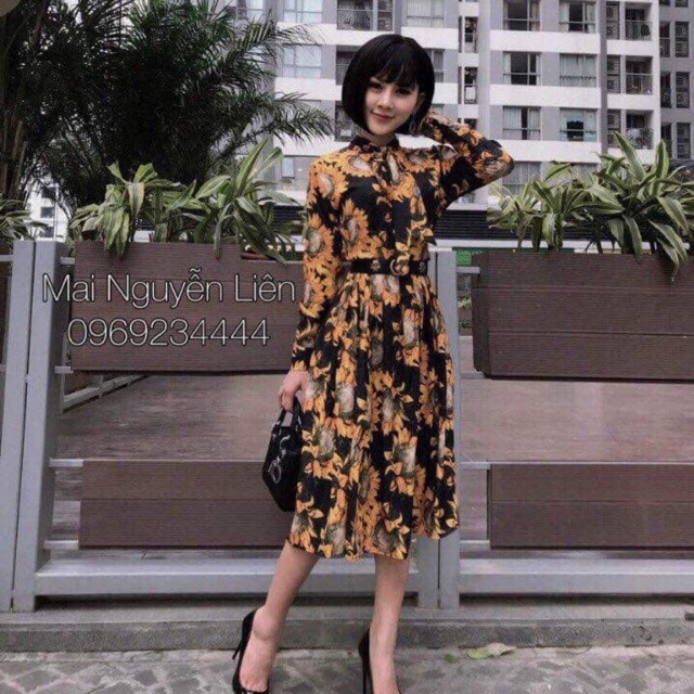 Váy hoa hướng dương