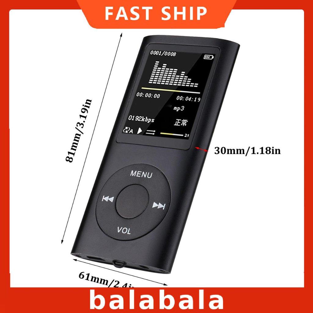 [BL]Mp4 1.8 Video Card Mp4 Mp3 Player Multi-Language Recording E-Book Walkman