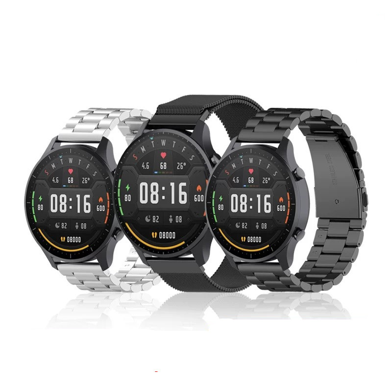 Dây đeo thay thế chất liệu silicon màu trơn cho Xiaomi Mi Watch