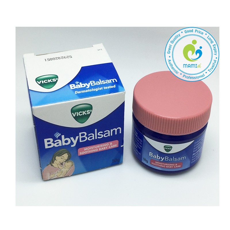 Bộ sản phẩm dầu bôi ấm ngực chống cảm cho bé từ 3 tháng tuổi vicks baby - ảnh sản phẩm 5