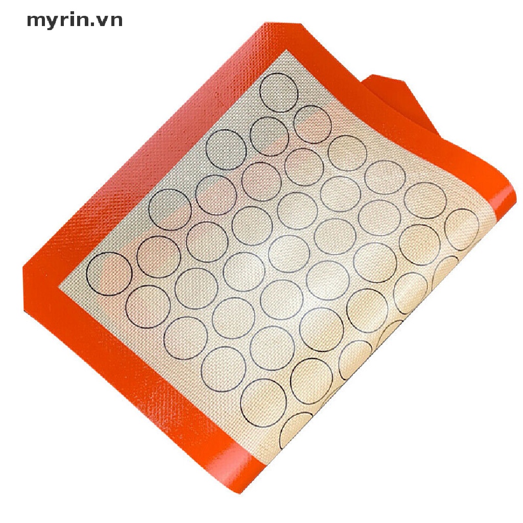 Thảm Silicone Nướng Bánh Macaron Chống Dính