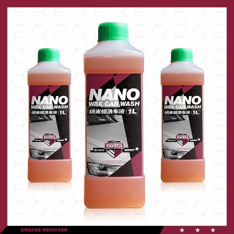 Dung Dịch rửa xe tạo bọt tuyết NaNo Wax Car Wash 1L