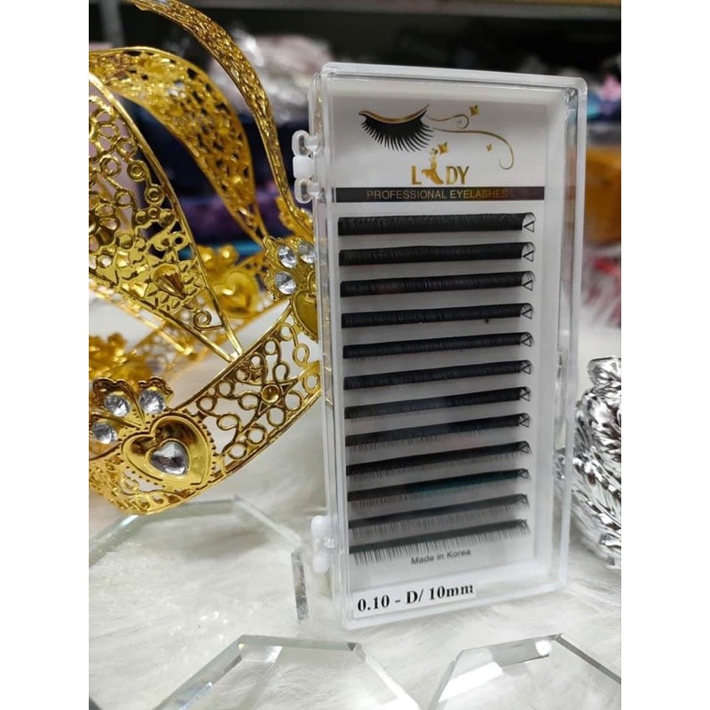 Mi lông chồn nối bắt keo nối tạo fan volume hay classic thiết kế