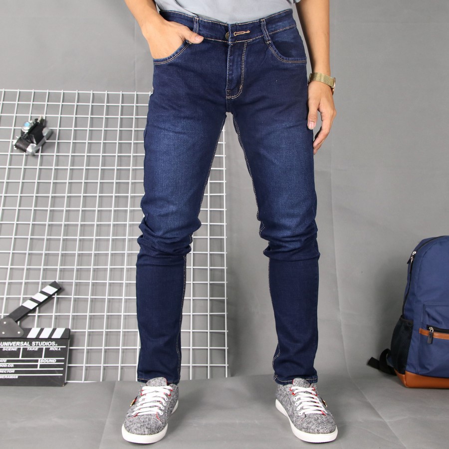Quần jean nam xám co giãn cào xước TS100 Tronshop | BigBuy360 - bigbuy360.vn