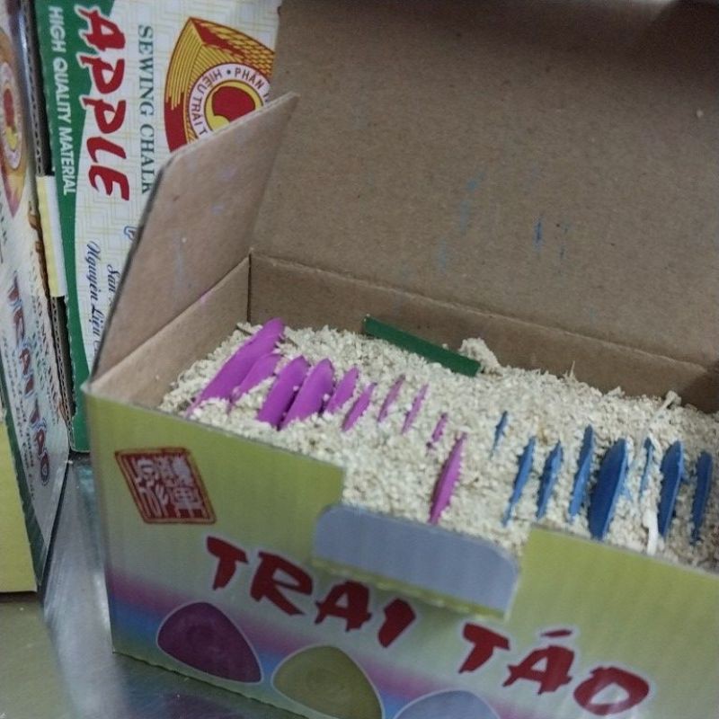 Phấn may Trái Táo, phấn may Panda, phấn may Tháp