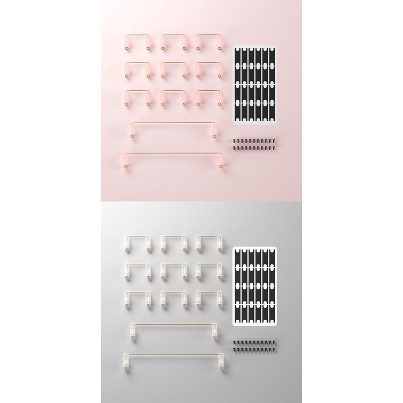 Bộ Stab Akko Screw-in PCB Mount  dùng cho bàn phím cơ