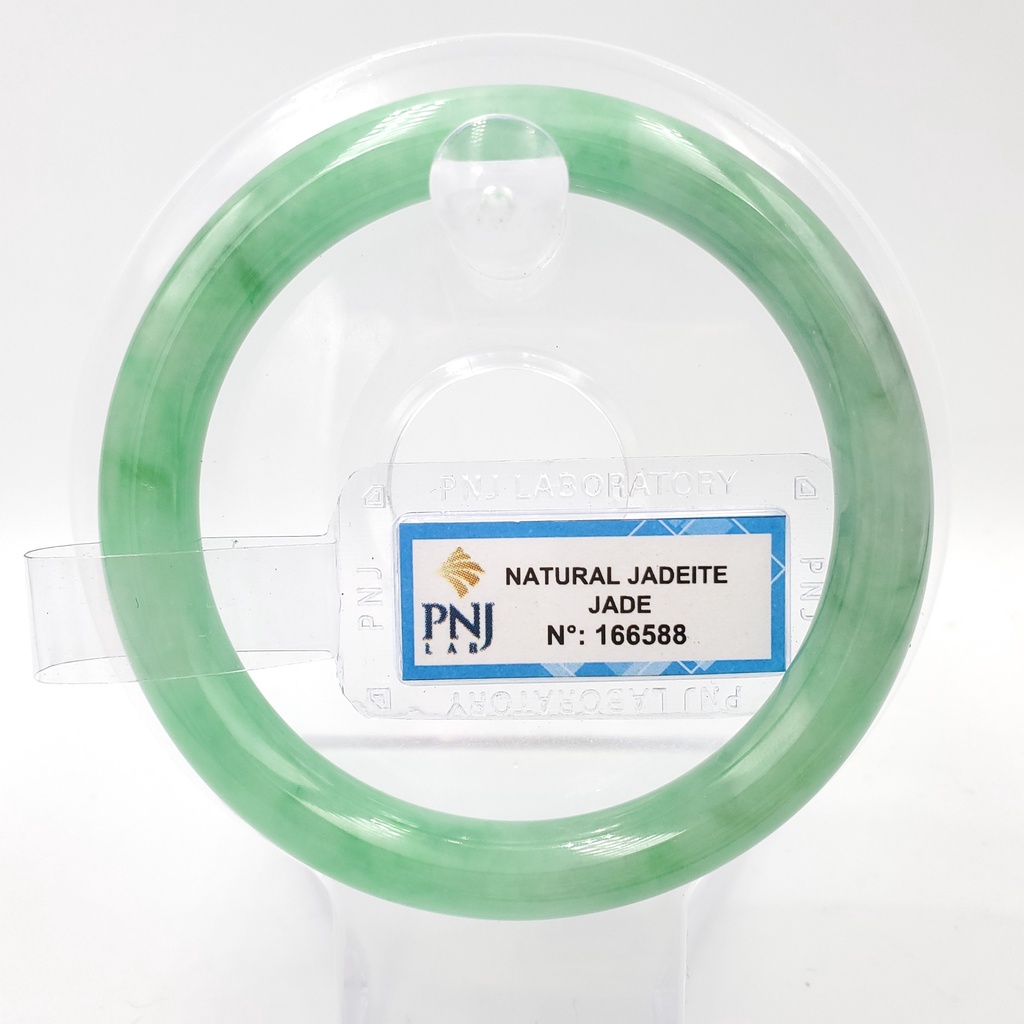 Vòng cẩm thạch xanh lý tự nhiên #PNJ166588