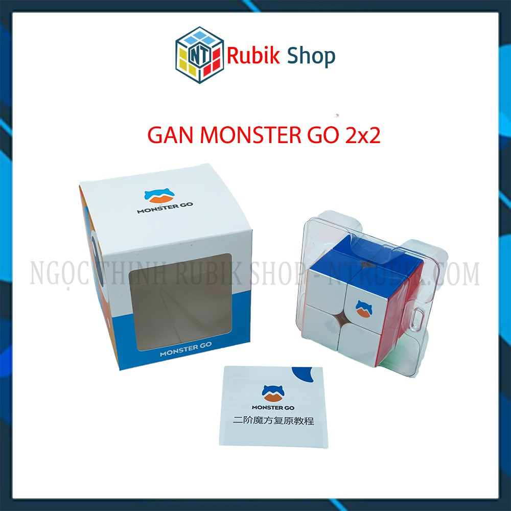 [Siêu hót Gan Monster Go] Rubik 2x2x2 GAN monster go Stickerless