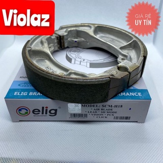 Bố thắng đùm ELIG AirBlade, Click, Lead, SCR PCX, Sh Mode, Vision, Air Blade, Vario, SH DYLAN @ má phanh SCM H18  cơ sau