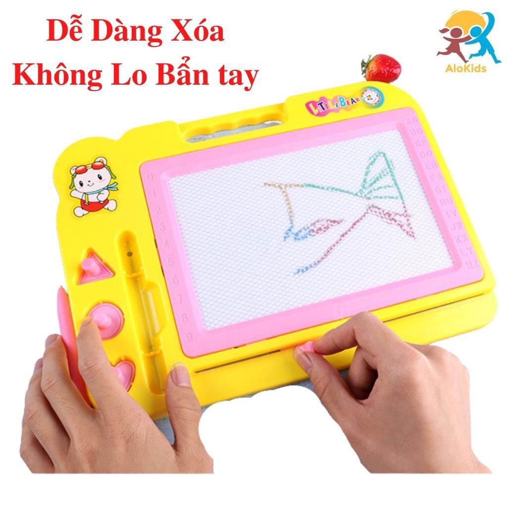 Đồ Chơi Giáo Dục - Bảng Tự Xóa Thông Minh, Dụng Cụ Học Tập Giúp Bé Sáng Tạo