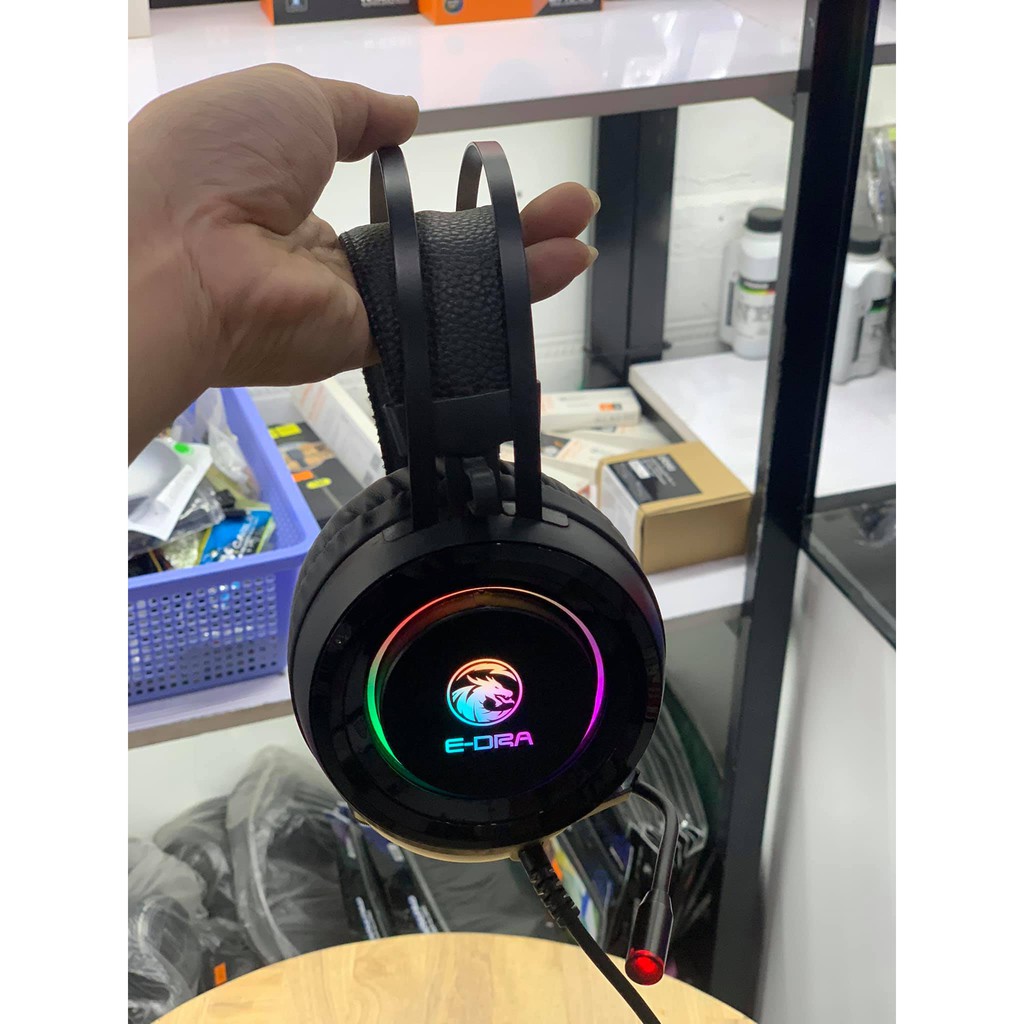 Tai nghe Gaming E-dra EH410 RGB like new (qua sử dụng, còn bảo hành) | BigBuy360 - bigbuy360.vn