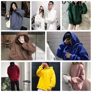 COMBO 2 ÁO HOODIE NAM NỮ DÀY DẶN ẤM ÁP MÀU TỐI