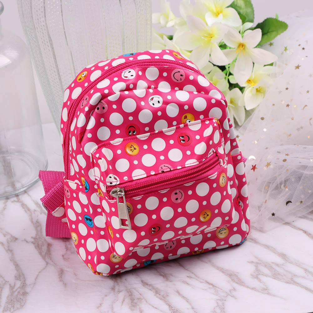 ♚Frendyest♚Fashion Children Girls Mini Backpack 3D Colorful Floral Print School Bags