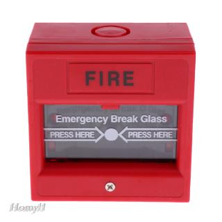 Phát hành cửa khẩn cấp Báo động cháy Kính an toàn gia đình Nút báo động bị hỏng Màu đỏ