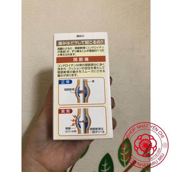 Viên uống hỗ trợ xương khớp nhện Zs Chondroitin Nhật Bản 180 Viên