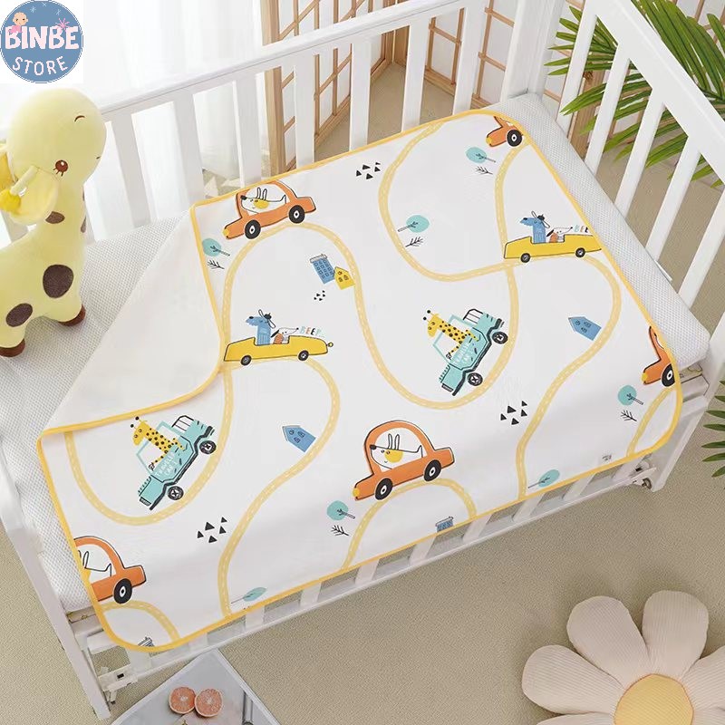 Lót chống thấm cho bé, tấm lót chống thấm cho bé size 50*70cm Binbestore