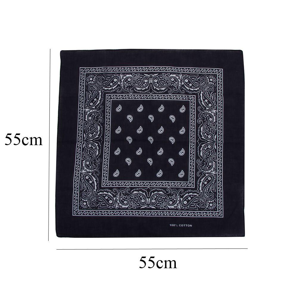 Gói 12 Khăn Bandana Đeo Cổ / Khăn Tay Họa Tiết Paisley Độc Đáo Cho Nam Và Nữ