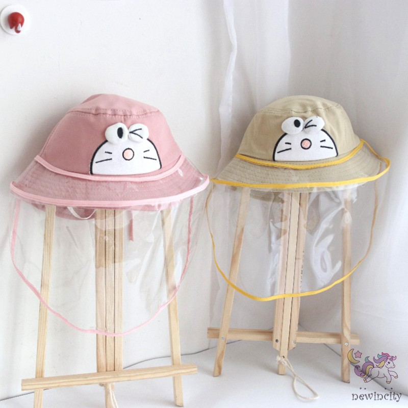 Mũ Vành Chống Nắng Họa Tiết Hoạt Hình Đáng Yêu Cho Bé