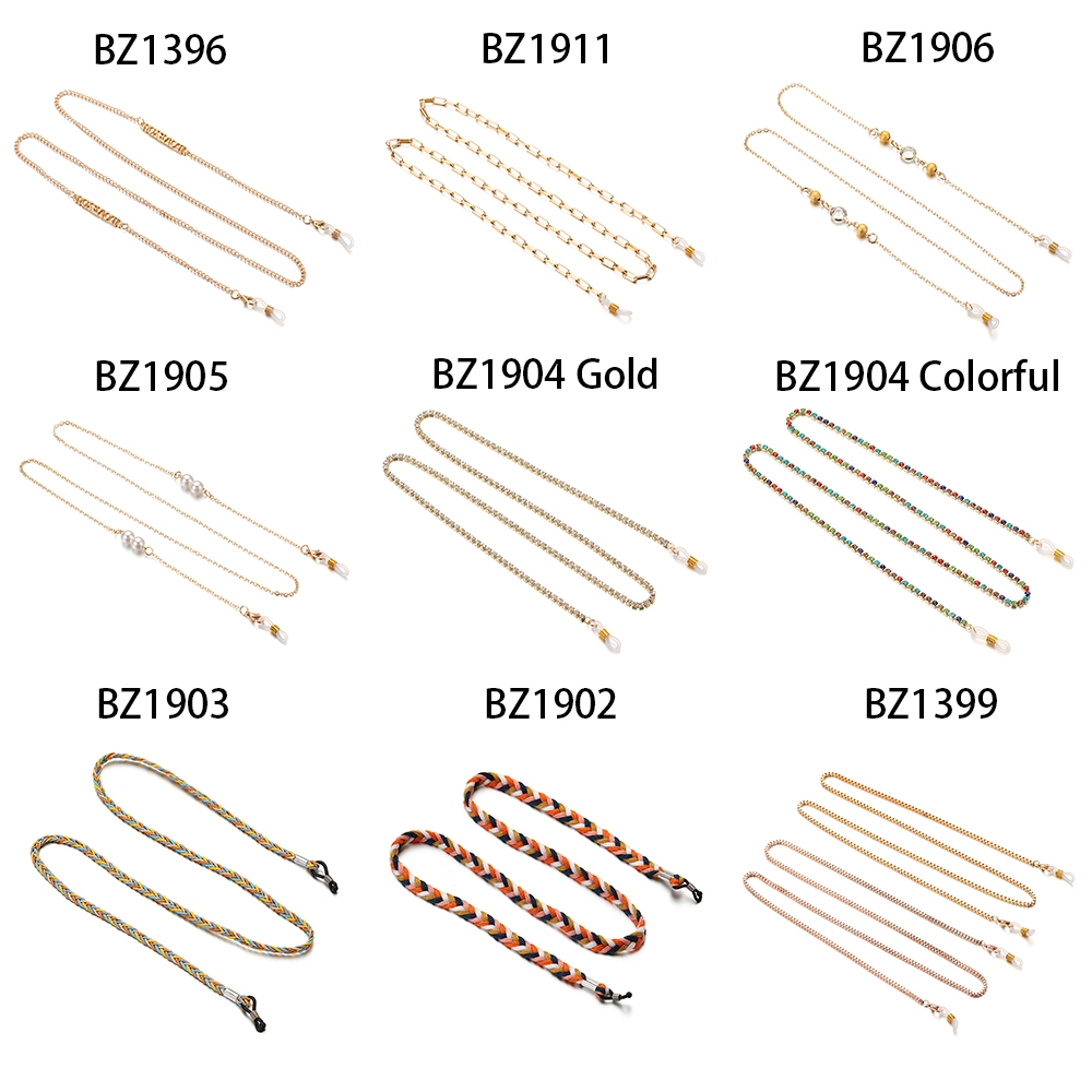 Chuỗi dây đeo kính chống trượt tùy chỉnh thời trang cổ điển cho nữ