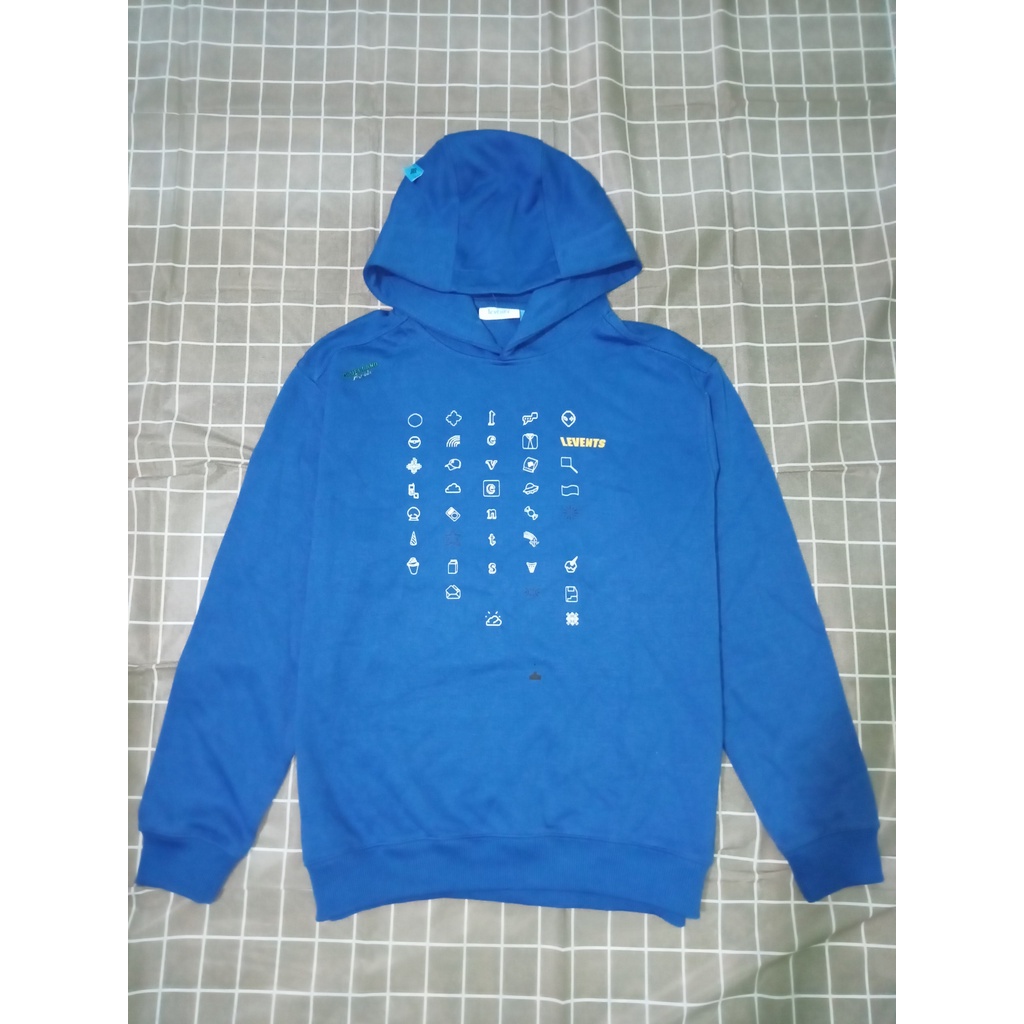 Áo hoodie LVS màu xanh blue áo pass cond cao