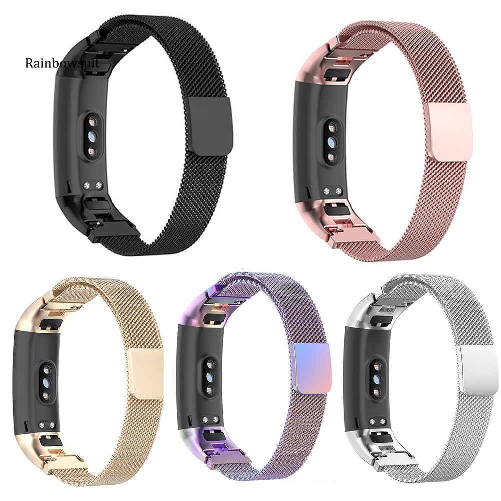 Dây đeo đồng hồ bằng kim loại thay thế cho Huawei Honor Band 4/5