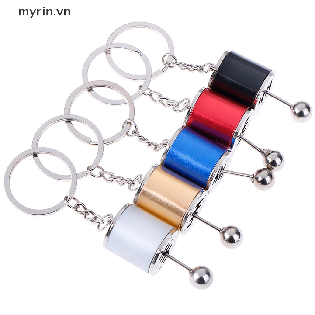 1 Móc Khóa Hình Cần Gạt Số Xe Hơi Bằng Kim Loại