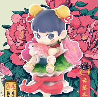 Mô Hình Nhân Vật Yaizha's Twelve Time Make Flower Series Pop Mart POPMART