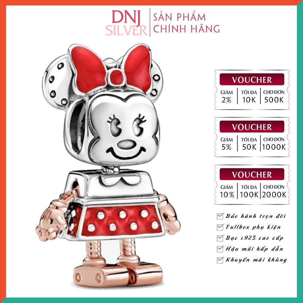 Charm bạc 925 cao cấp, bộ tổng hợp các mẫu charm bạc DNJ để mix vòng charm - Bộ sản phẩm từ DN305 đến DN320