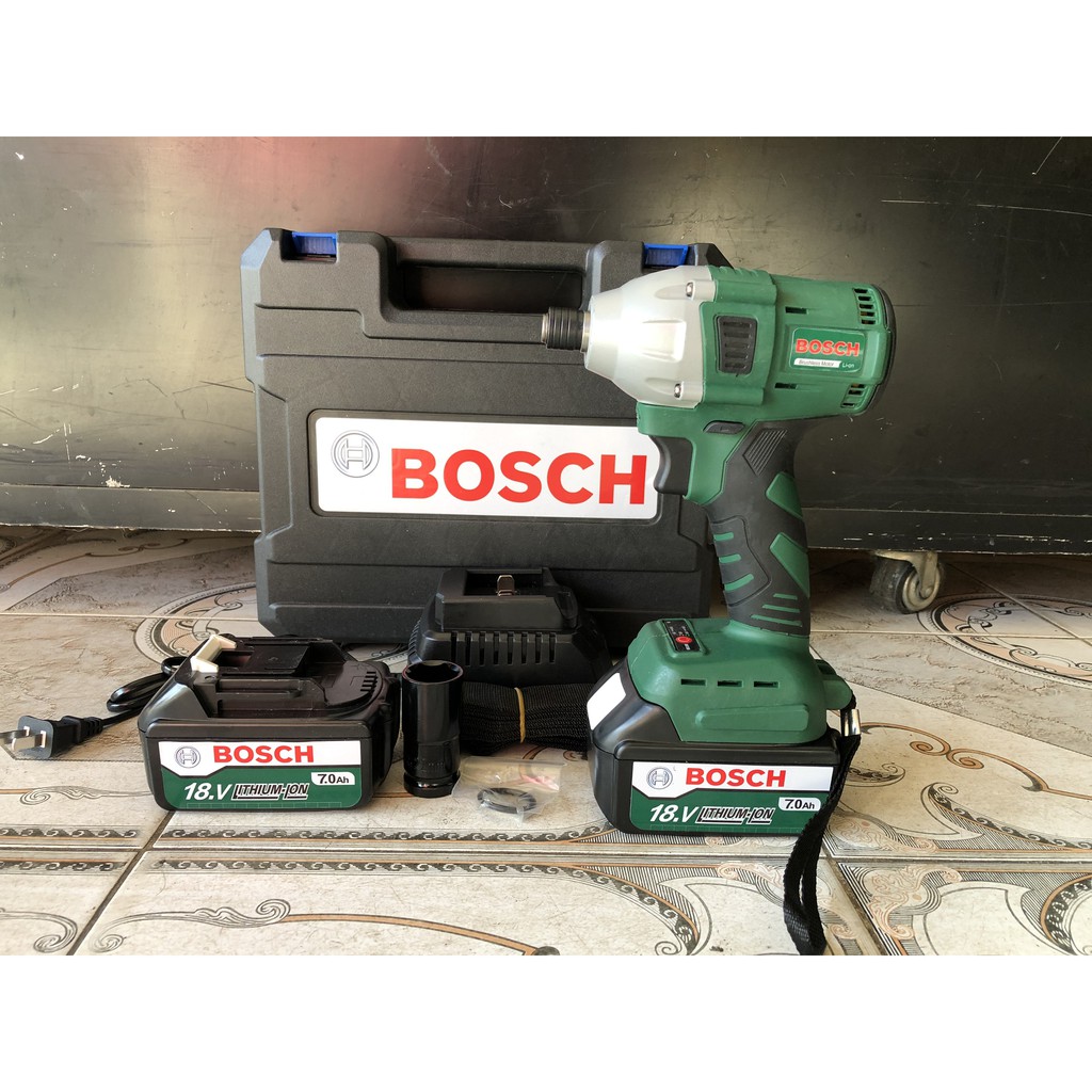 🌞🌞CHUYÊN VÍT BOSCH🌞🌞18v (2 Pin + 1 Thân Máy + 1 sạc + vỏ hộp) Hàng không chổi than