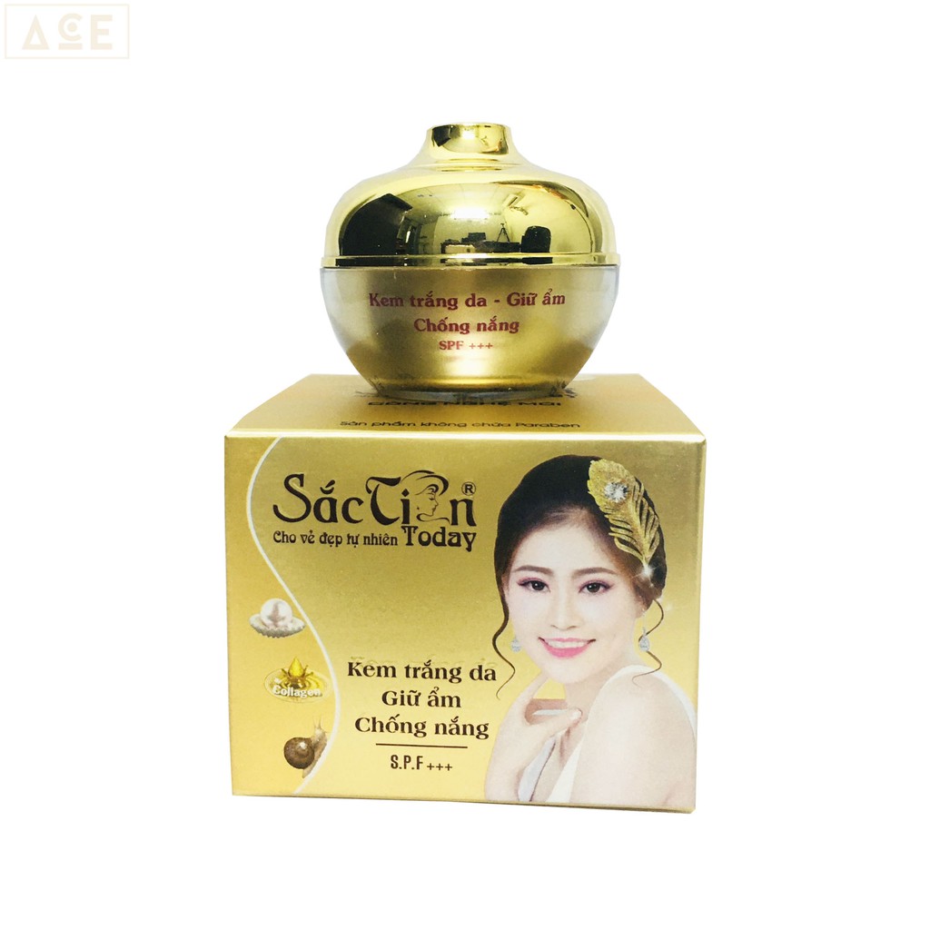 Kem trắng da - Giữ ẩm - Chống nắng - Sắc tiên today (MUA 3 TẶNG 1 SỮA RỬA MẶT SẮC TIÊN)