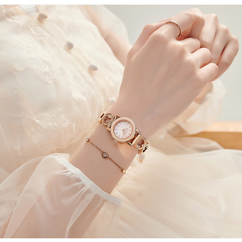Đồng hồ nữ Julius Star JS-056 Sapphire | Julius Official
