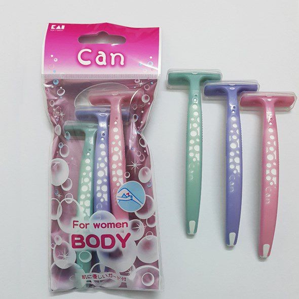 Set 3 Dao Cạo KAI Cho Nữ For Women Body