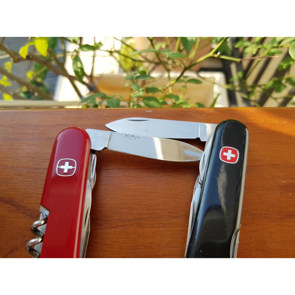 Dụng cụ đa năng Wenger Victorinox  đen đỏ