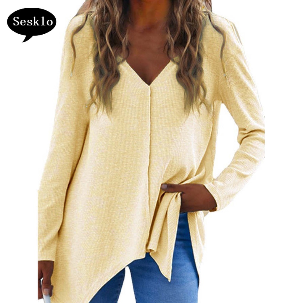 Áo sweater dệt kim màu sáng chống nhăn thời trang mùa đông cho nữ
 | BigBuy360 - bigbuy360.vn