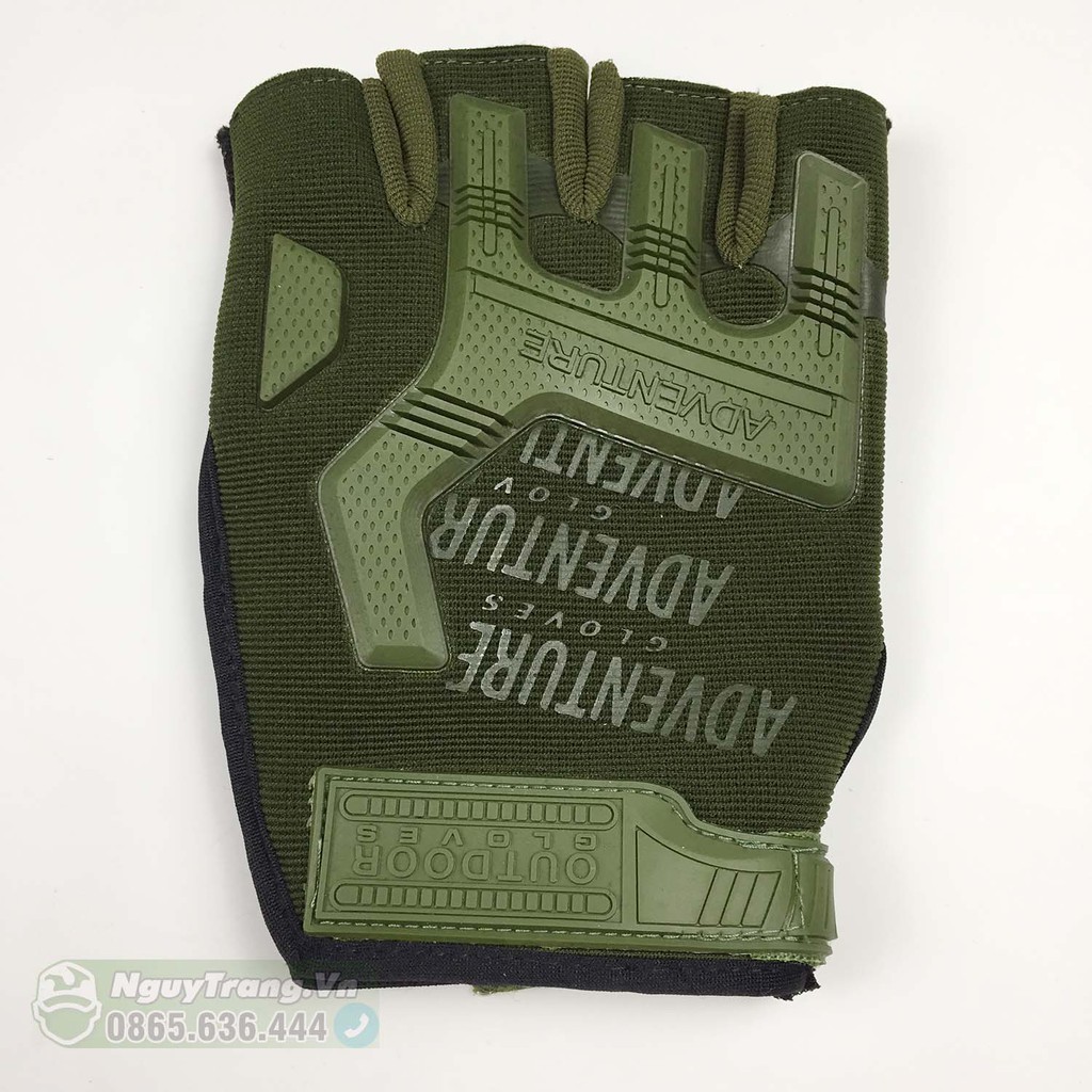 Găng tay cụt ngón - Tất tay ngụy trang đi phượt