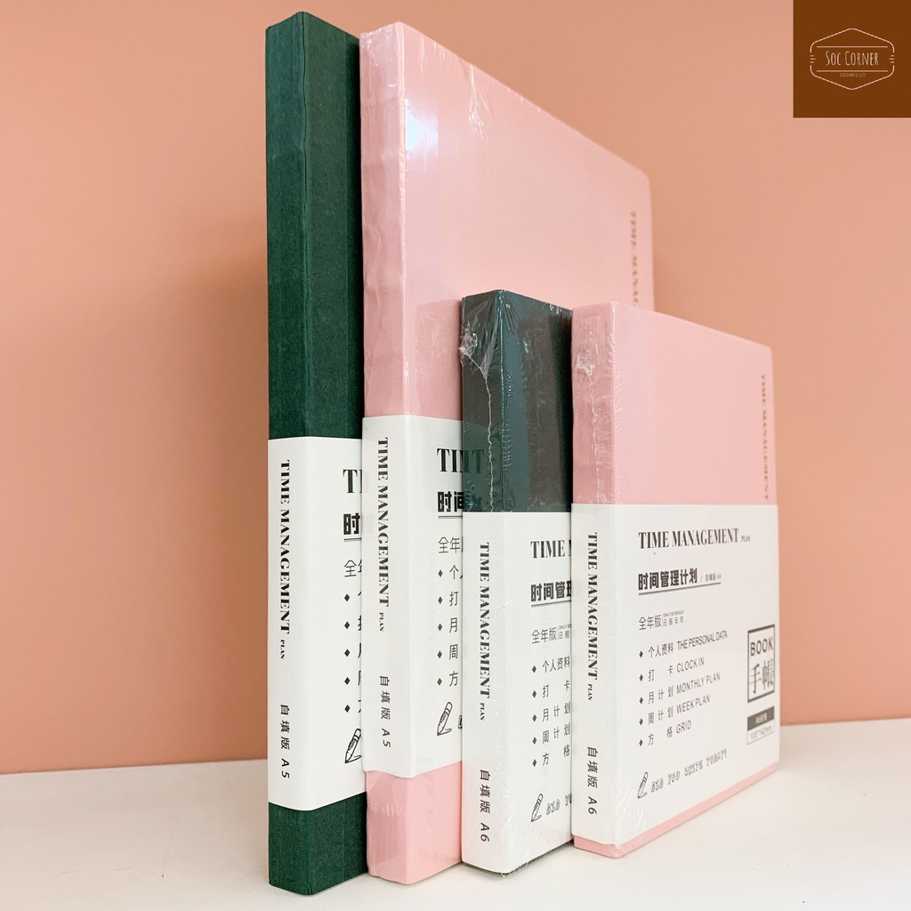 Sổ tay TIME MANAGEMENT size A5/A6