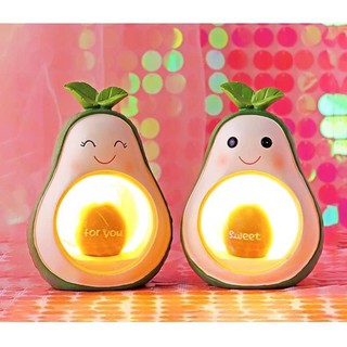 Đèn Ngủ Ống Heo Trái Bơ, Trang Trí Phòng Ngủ Siêu Dễ Thương DLN08