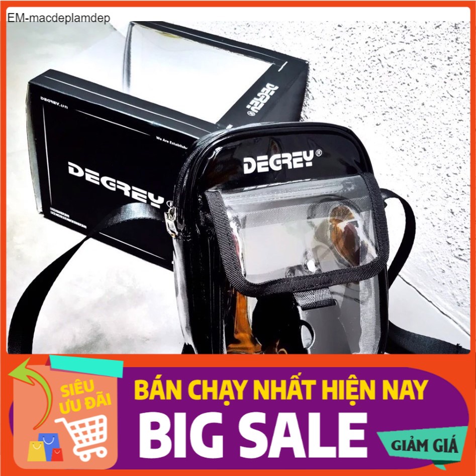 (1511) Túi Đeo Chéo Degrey Mini Bag Tặng [ Full tag + Giấy Thơm ]