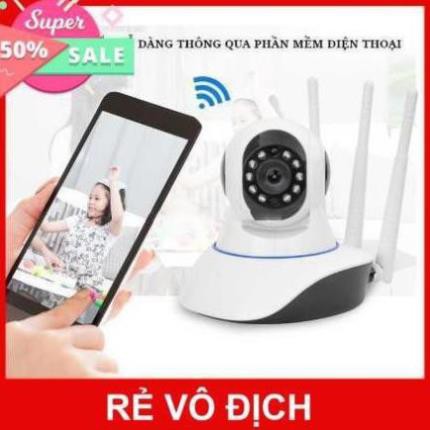 Camera Ip Liveyes An Ninh 3 Anten - Kết Nối SóNg Mạnh - Giám Sát 24/24h