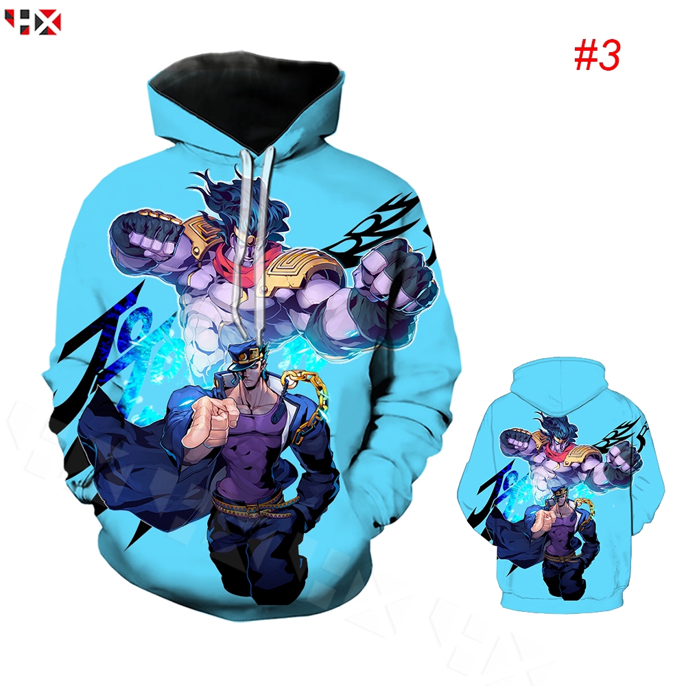 CLOOCL Anime JoJo's Bizarre Adventure 3D Print Men Casual Hoodies | BigBuy360 - bigbuy360.vn