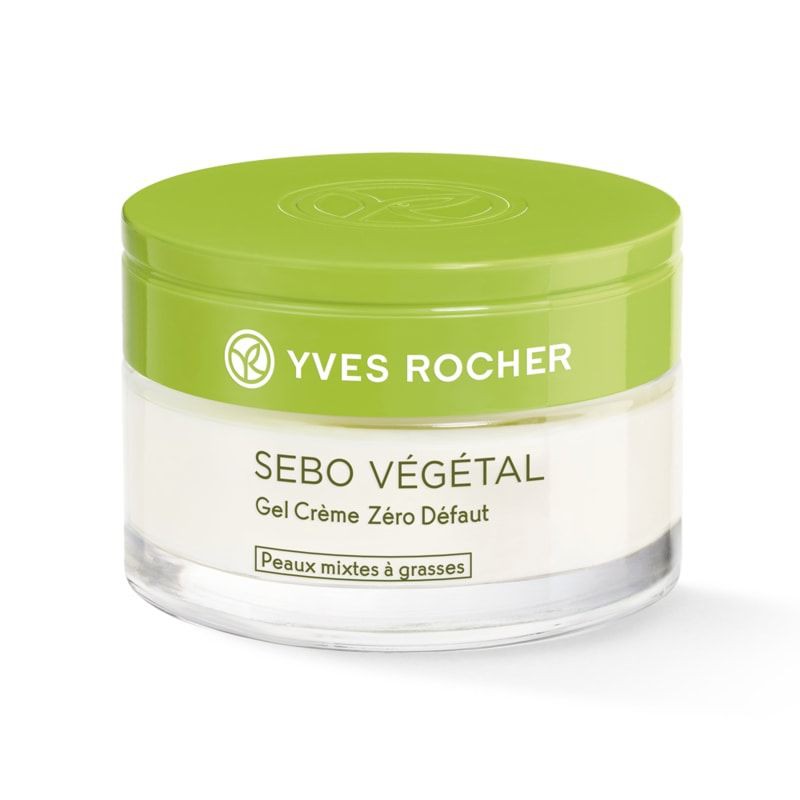 Kem dưỡng dưỡng ẩm và điều tiết nhờn Sebo Pure Vegetal Zero Blemish Gel Cream Combination To Oily Skin Pot 50Ml