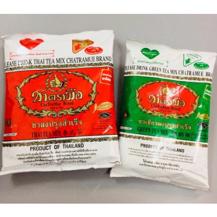 Trà Thái xanh 200g, đỏ 400g [hàng nhập]