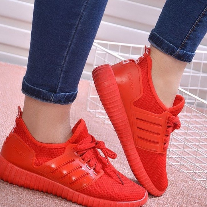 Giày thể thao nam nữ cao cấp - MS3 - màu đỏ