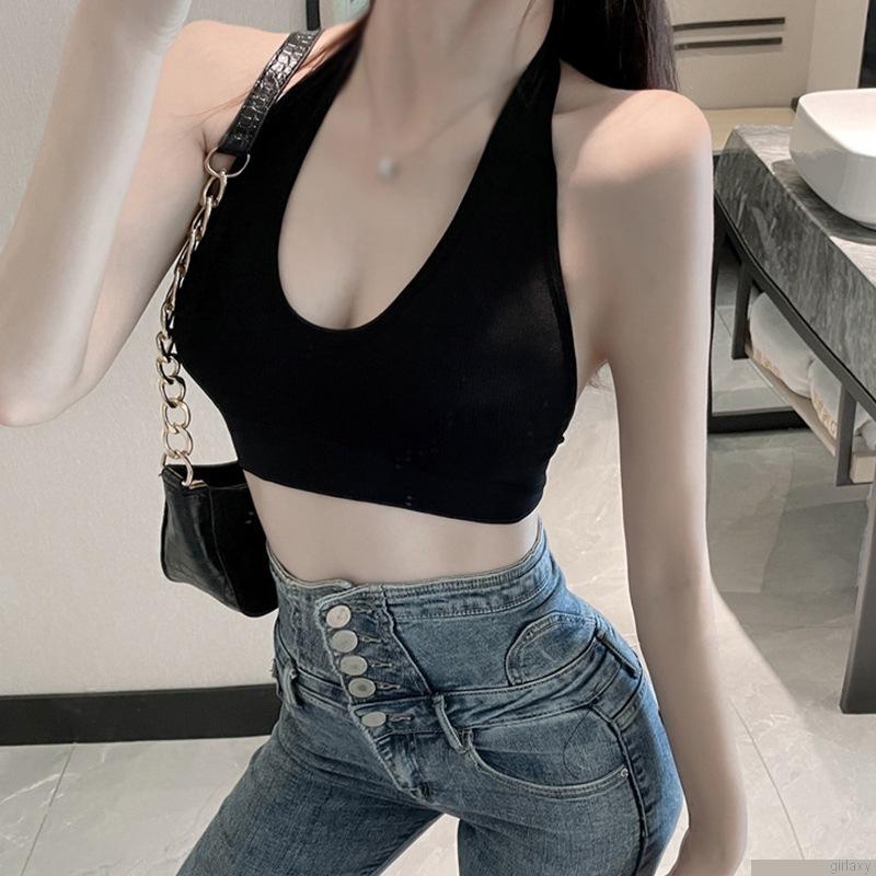 Áo ngực thể thao màu trơn phong cách hàn quốc thời trang quyến rũ cho nữ