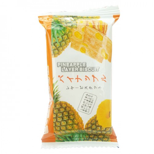 Bánh Quy Nhật Vị Thơm Pineapple Layer Biscuit (Gói 140g)